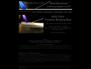 weld-aluminum.com screenshot