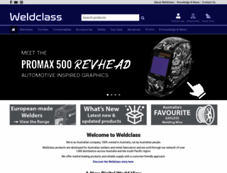 weldclass.com.au screenshot