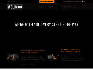 weldcoa.com screenshot