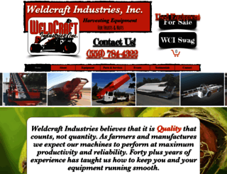 weldcraftindustries.com screenshot