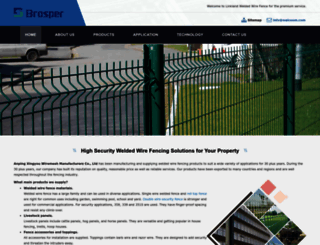 weldedwire-fence.com screenshot