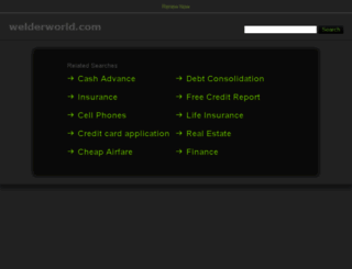 welderworld.com screenshot