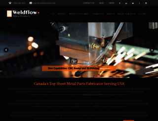 weldflowmetal.com screenshot