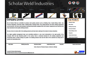 weldingaccessories.co.in screenshot