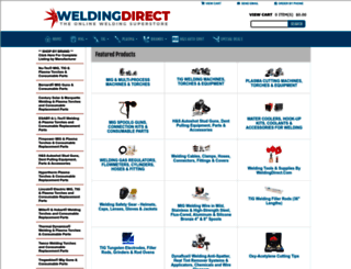weldingdirect.com screenshot