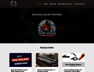 weldinghelmetreviews.com screenshot