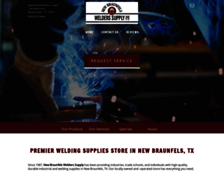 weldingsuppliesnewbraunfelstx.com screenshot