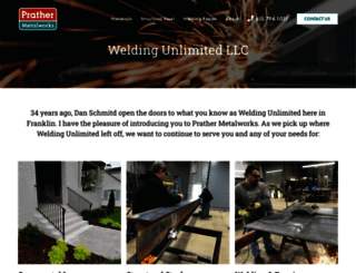 weldingunlimitedinc.com screenshot