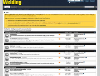 weldingweb.com screenshot