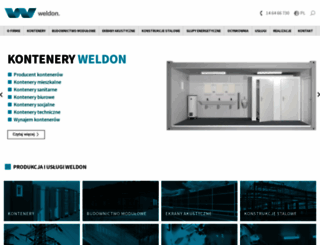 weldon.pl screenshot