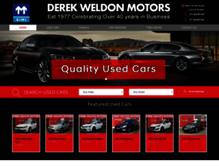 weldonmotors.ie screenshot