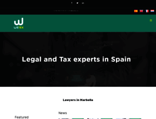 welex.es screenshot