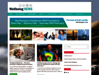 wellbeingnews.co.uk screenshot