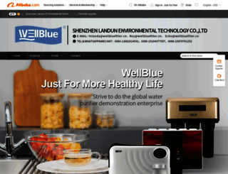 wellbluefilter.en.alibaba.com screenshot