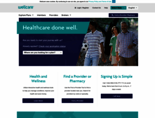 wellcare.com screenshot