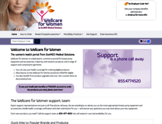 wellcareforwomen.com screenshot