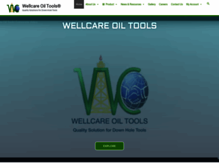 wellcareoiltools.com screenshot