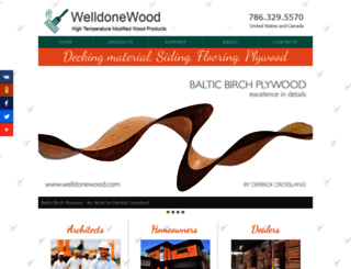 welldonewood.com screenshot