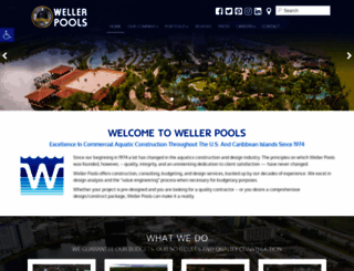 wellerpools.com screenshot