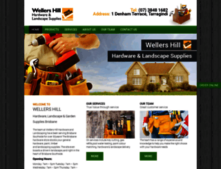 wellershardware.com.au screenshot