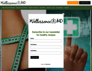 wellessencemd.com screenshot