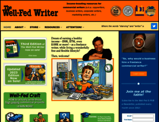 wellfedwriter.com screenshot