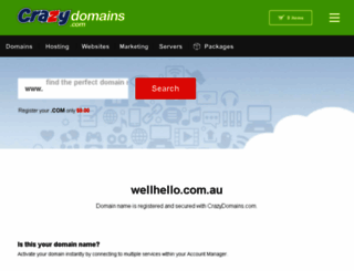 wellhello.com.au screenshot
