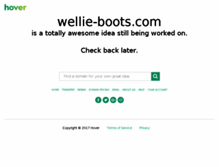 wellie-boots.com screenshot