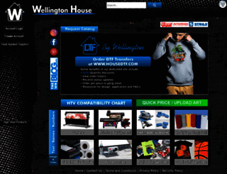 wellingtonhouse.com screenshot