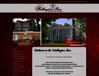 wellingtoninn.com screenshot