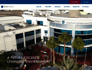 wellingtoninternationalschool.com screenshot