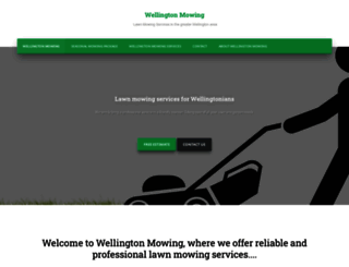 wellingtonmowing.co.nz screenshot