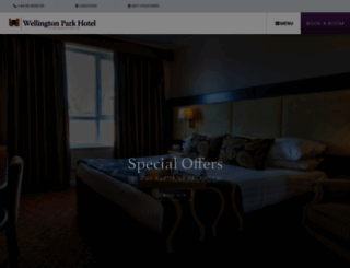 wellingtonparkhotel.com screenshot