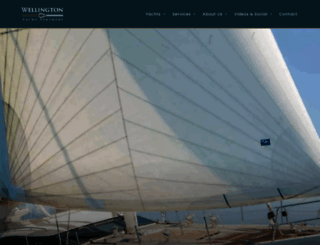 wellingtonyachts.com screenshot