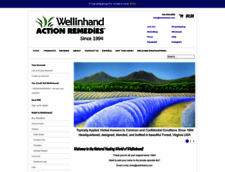wellinhand.com screenshot