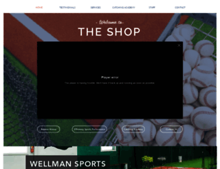 wellmansports.com screenshot