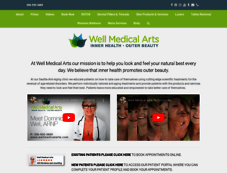 wellmedicalarts.com screenshot