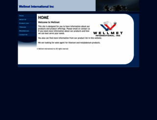 wellmetusa.com screenshot