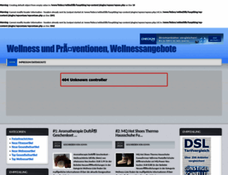 wellness-und-praeventionen.de screenshot