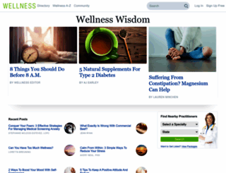 wellness.com screenshot