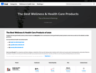 wellness1.knoji.com screenshot
