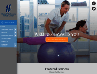 wellnessandrehabcenter.com screenshot