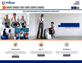 wellnessassociates.in screenshot