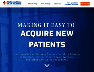 wellnessclinicmarketing.com screenshot