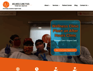 wellnessclinicplus.com screenshot