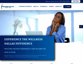 wellnessdallas.com screenshot
