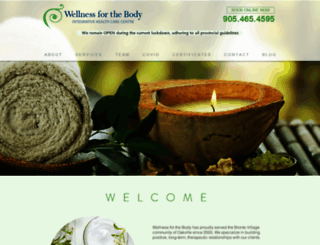 wellnessforthebody.com screenshot