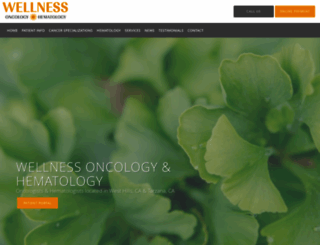 wellnessoncology.com screenshot