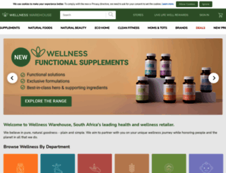 wellnesswarehouse.com screenshot