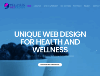wellnesswebdesign.co.uk screenshot
